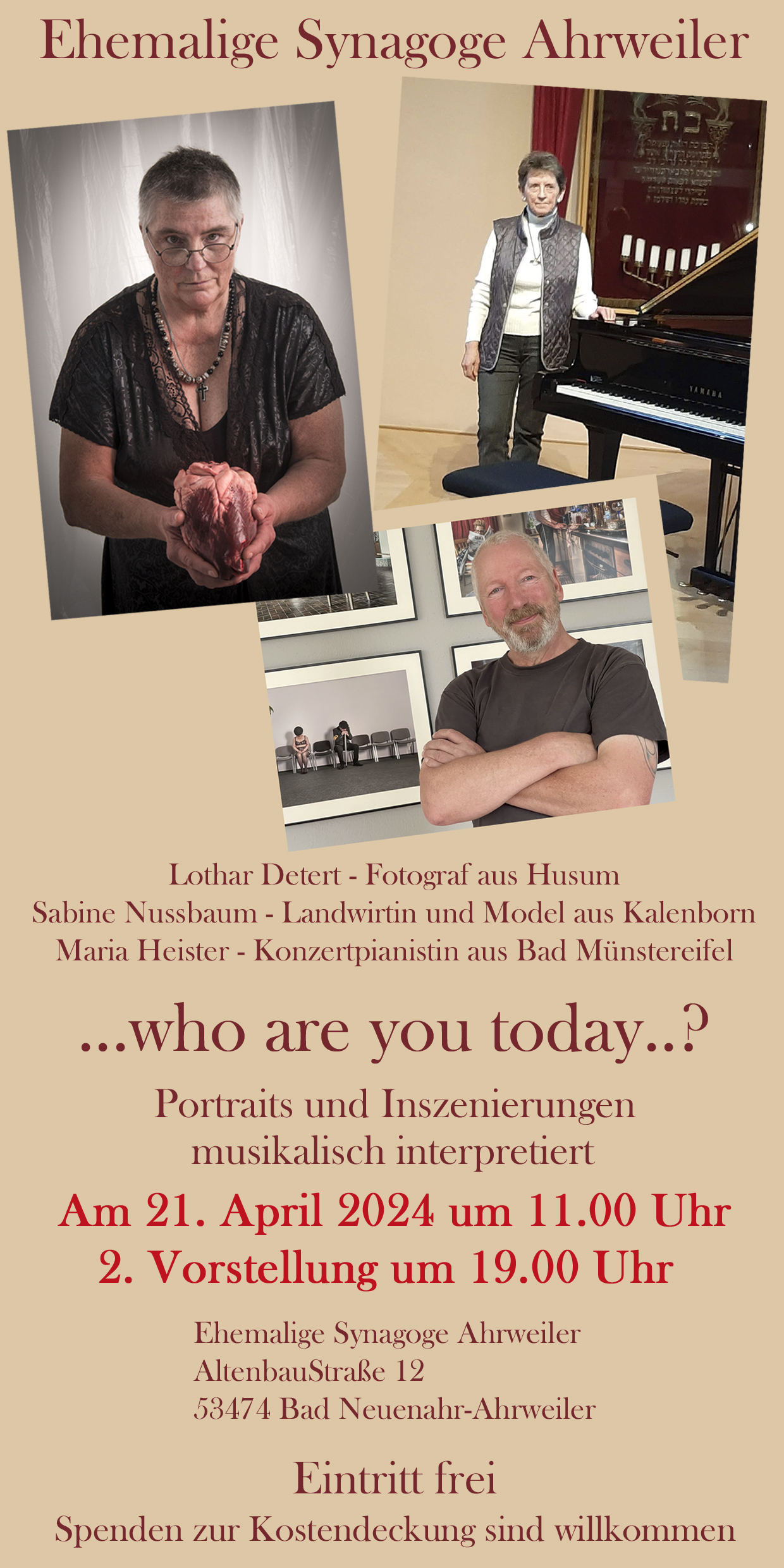 Ausstellung „WHO you are Today“